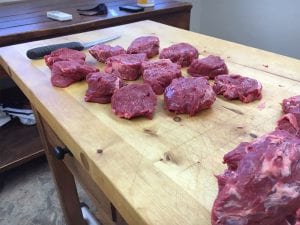 8-12 fillets depending on preferred thickness