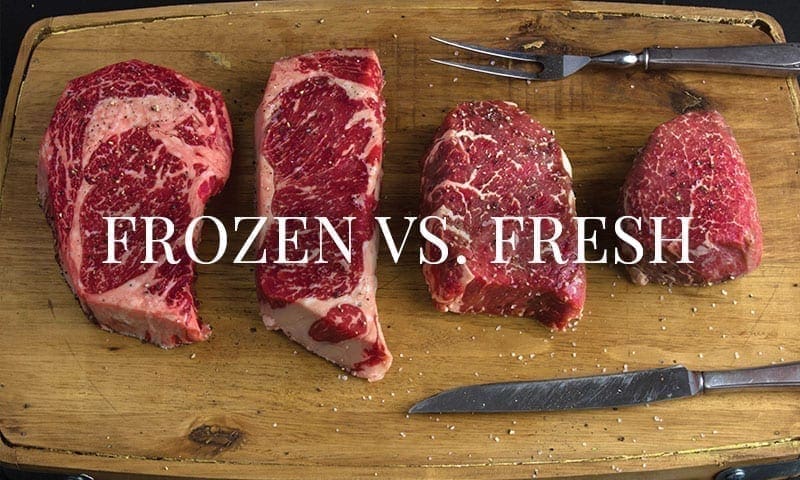 Frozen vs. Fresh