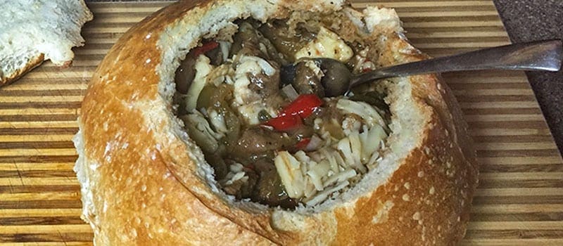Cousin Steve-O's "Signature" Philly Cheese Steak Bread Bowl Soup | Nebraska Star® Beef