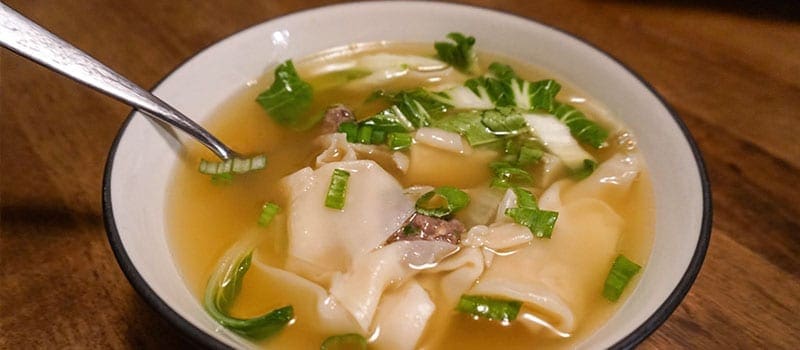 All-American Beef Wonton Soup